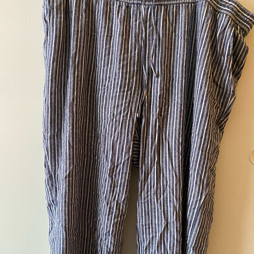 Linen Wide Leg Pants